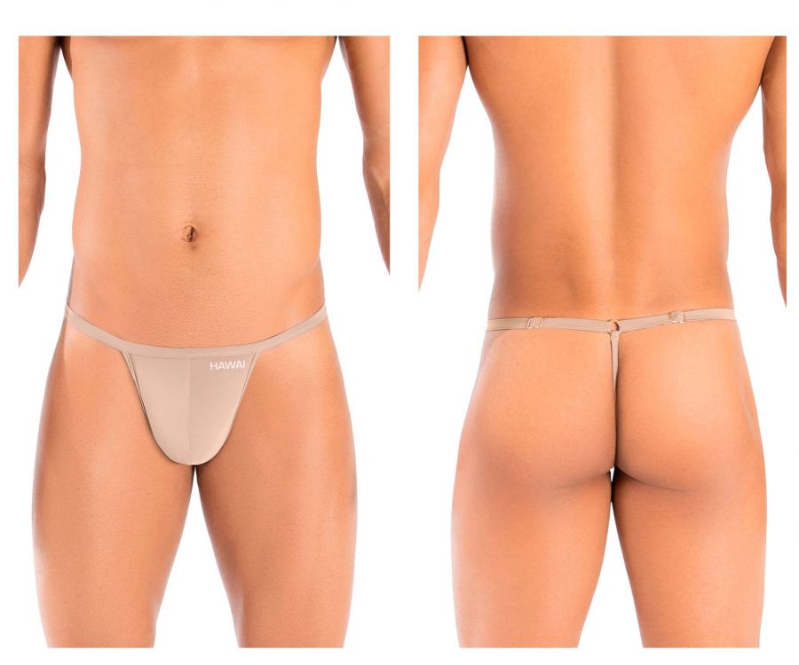 HAWAI 42140 Solid Mens G-String Pearl