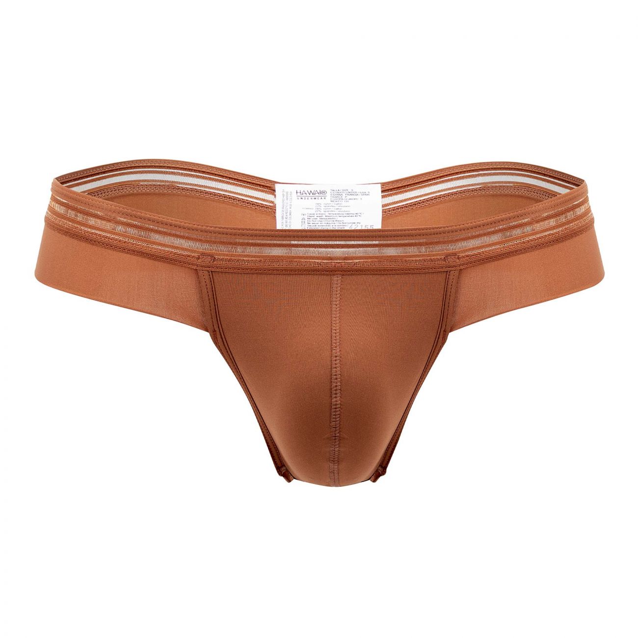 HAWAI 42155 Microfiber Thongs Amber