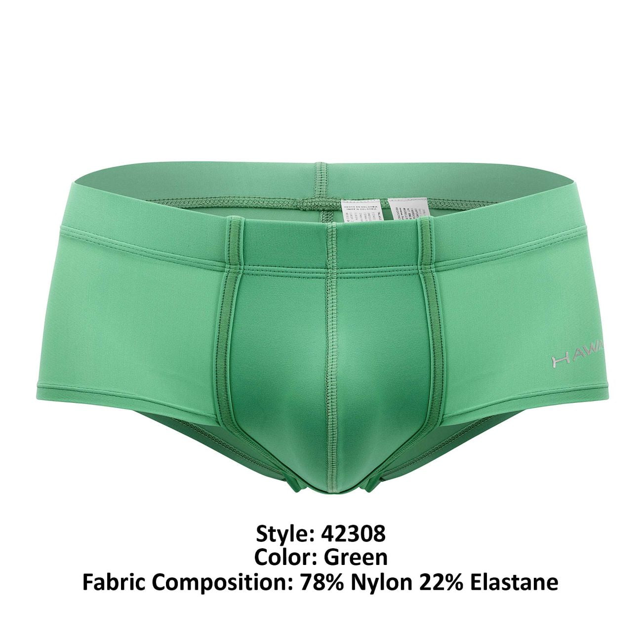 HAWAI 42308 Microfiber Trunks Green
