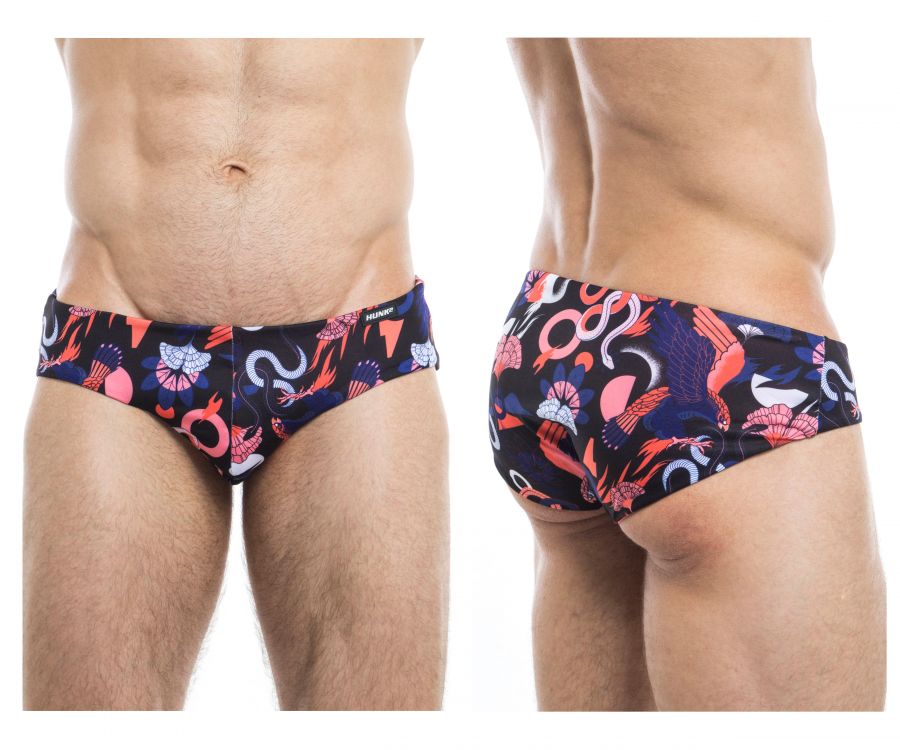 HUNK2 SB20201A Adler² Reversible Swim Briefs