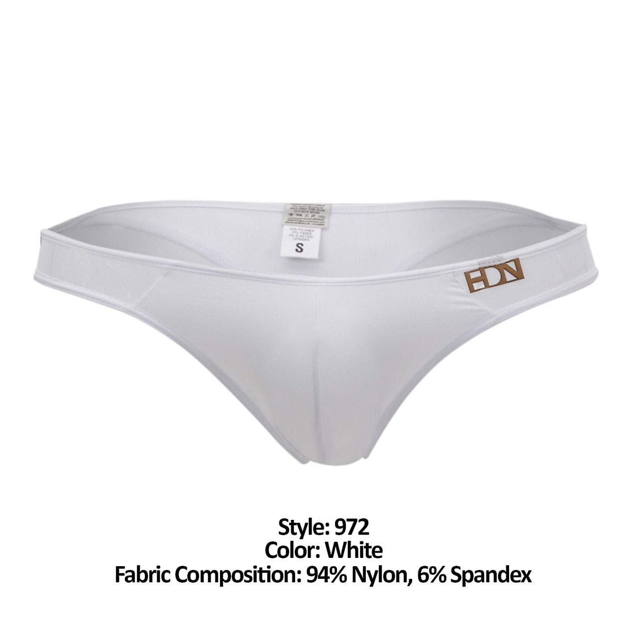 Hidden 972 Mesh Bikini-Thong White