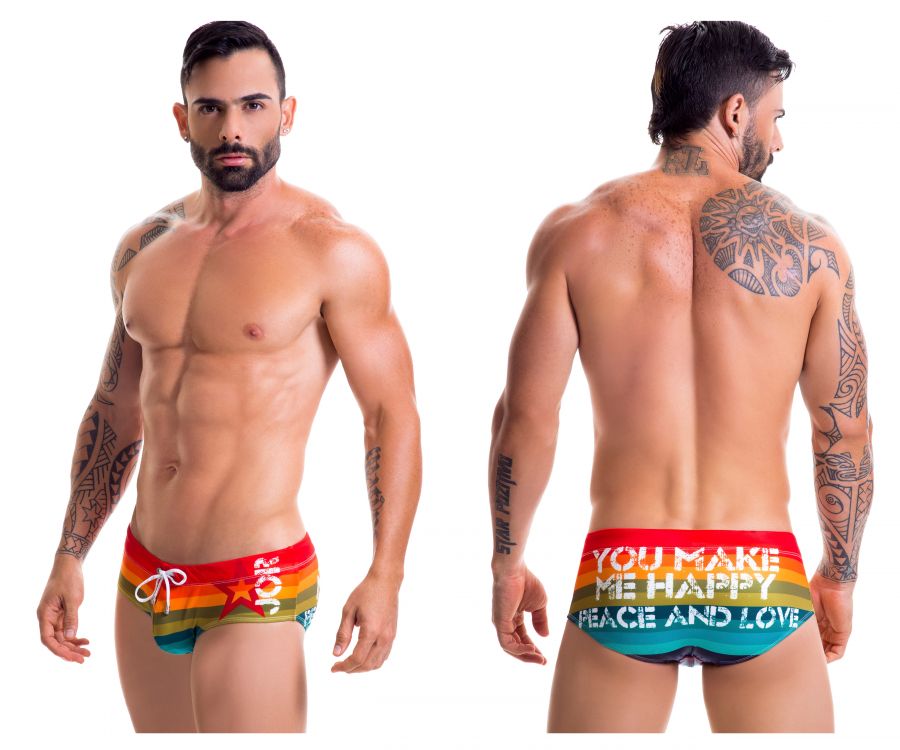 JOR 0417 Pride Swim Briefs