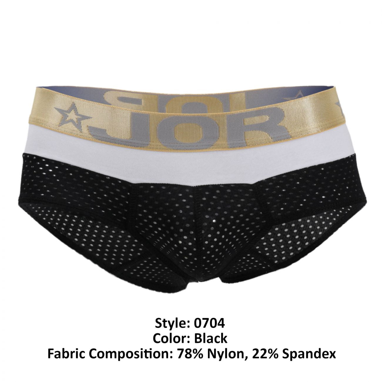 JOR 0704 Soho Briefs Black