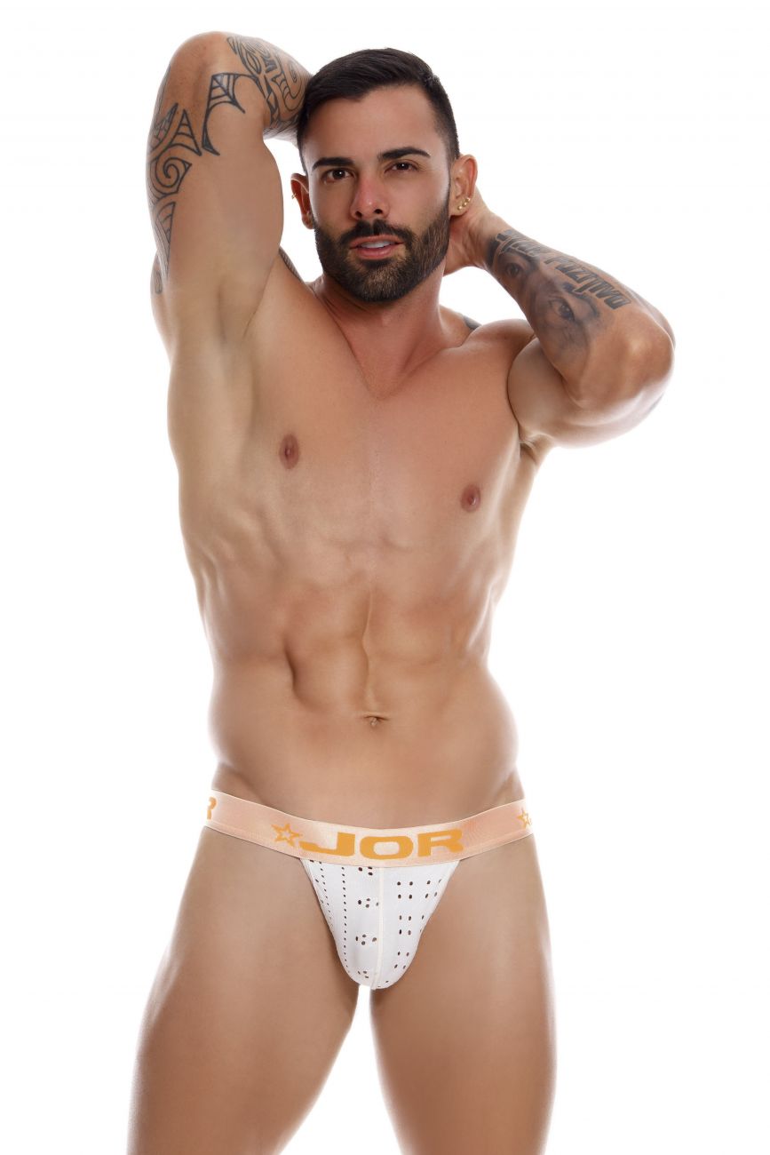 JOR 0937 Charles Jockstrap White