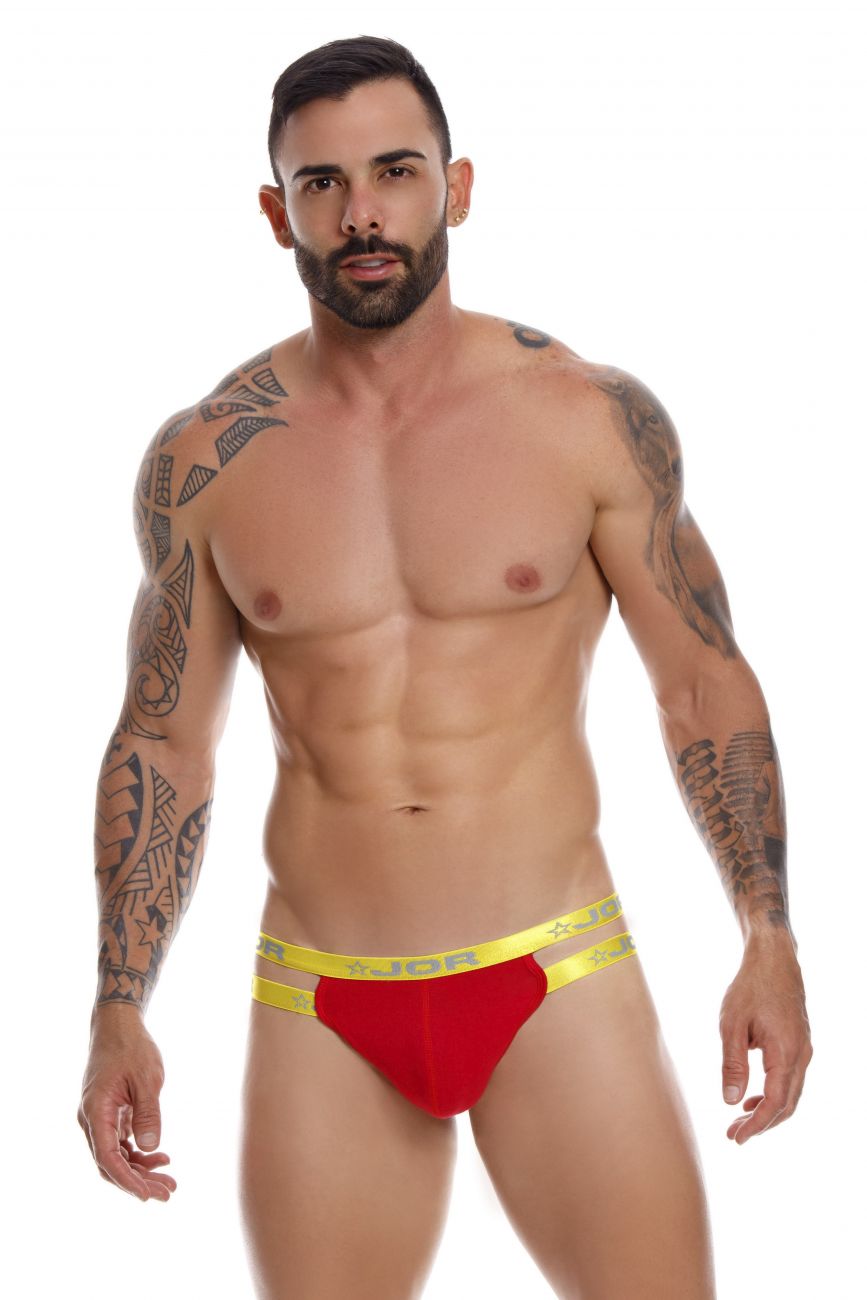 JOR 0942 Power Jockstrap Red