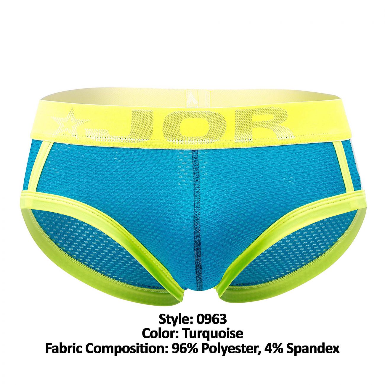 JOR 0963 Tokio Briefs Turquoise