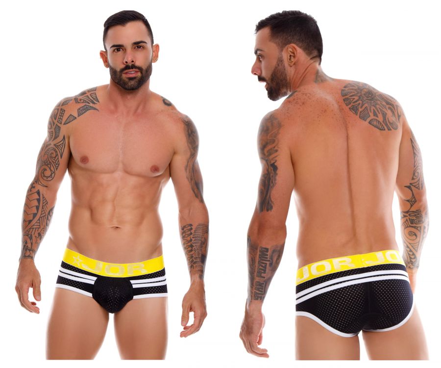 JOR 0967 Fox Briefs Black