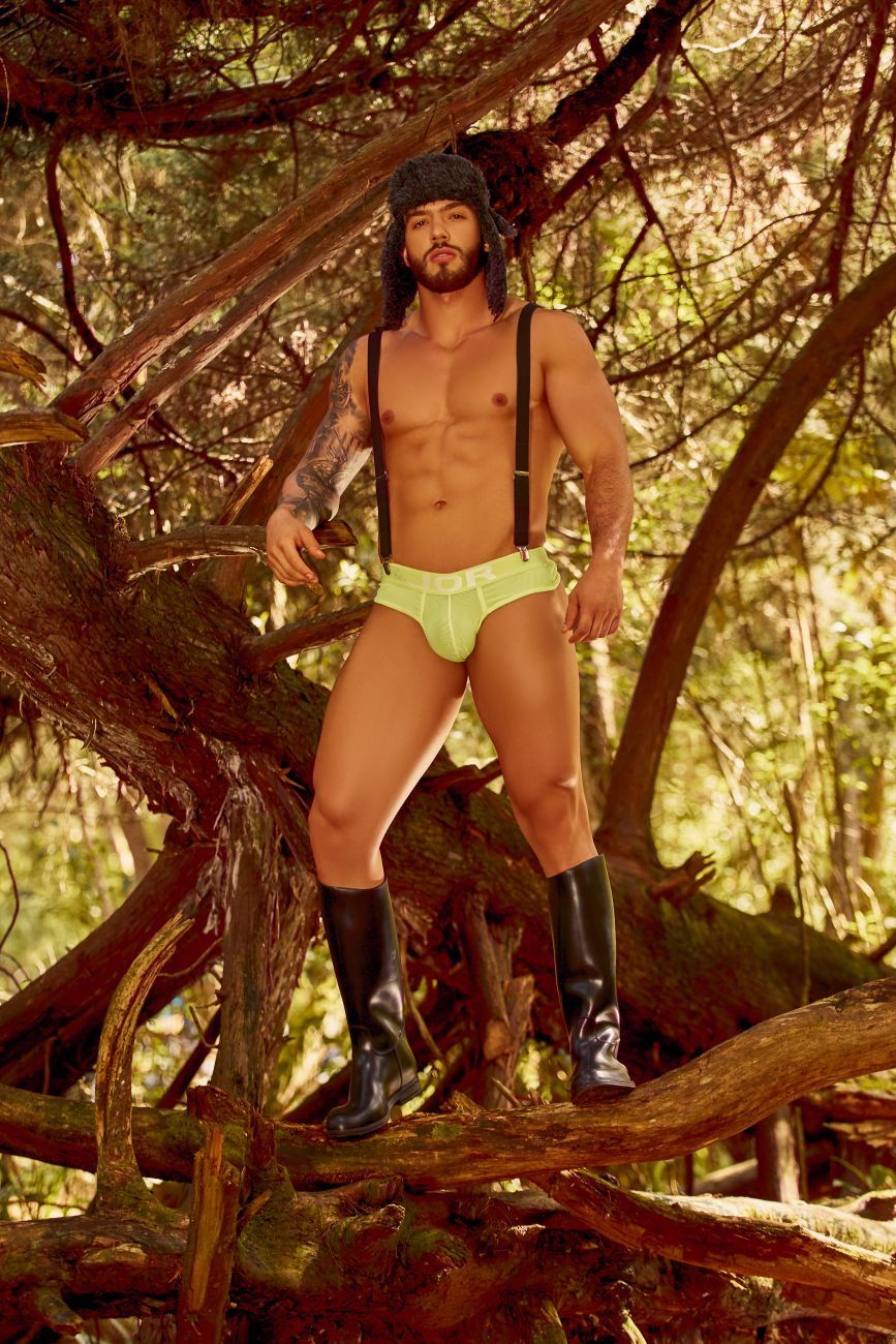 JOR 1209 Mediterraneo Briefs Neon Green