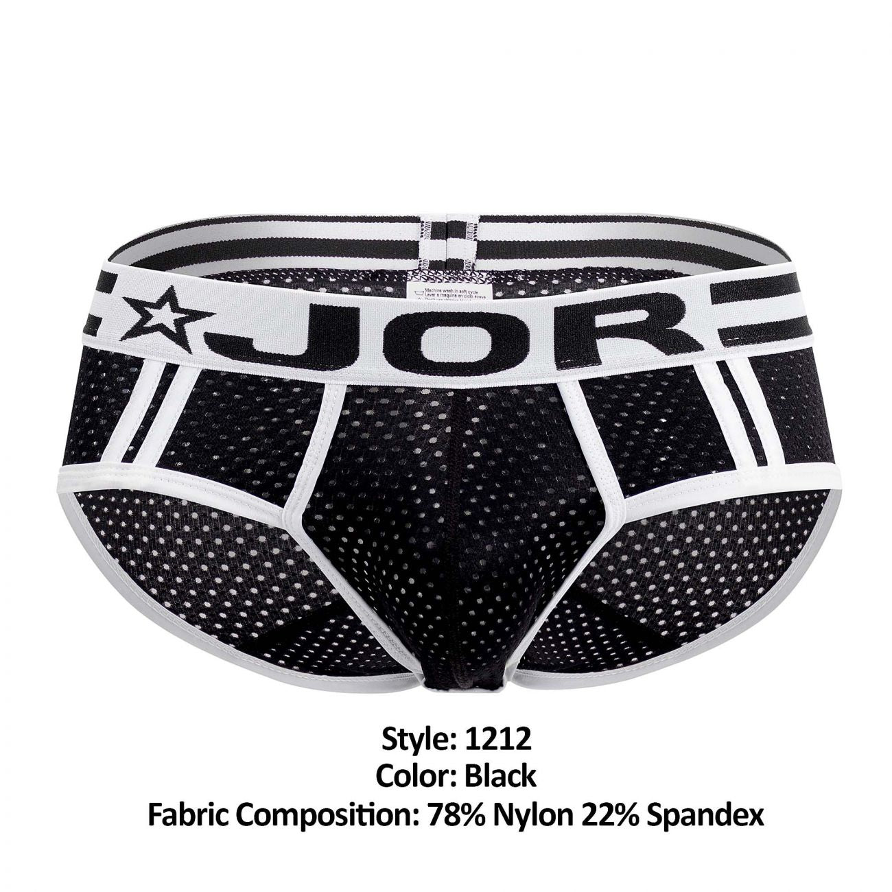 JOR 1212 Falcon Briefs Black