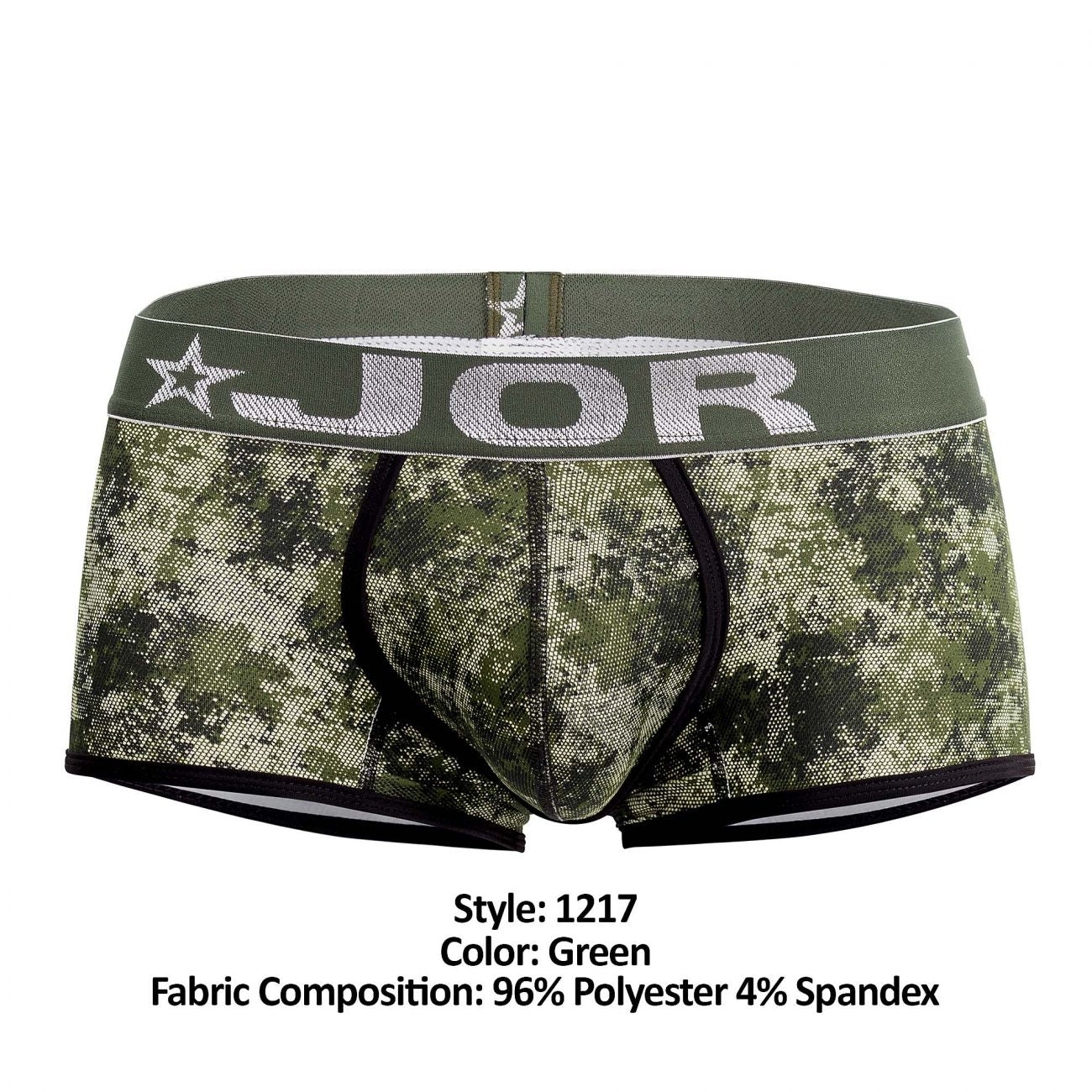 JOR 1217 Army Trunks Green