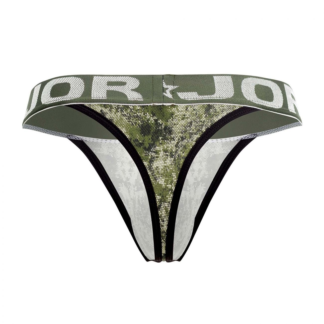 JOR 1219 Army Thongs Green