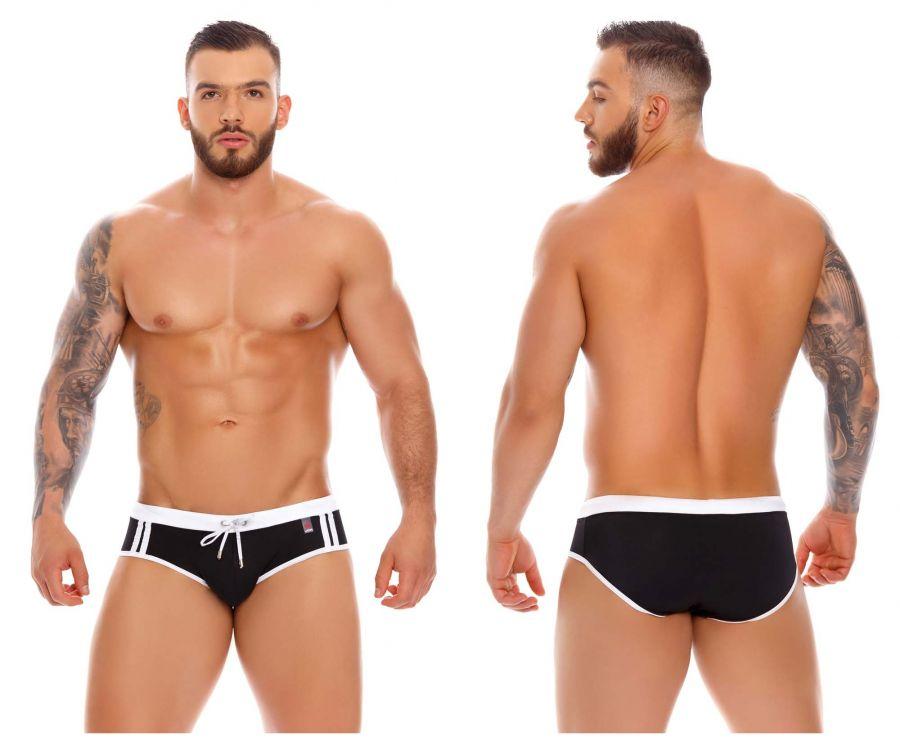 JOR 1258 Sport Swim Briefs Black