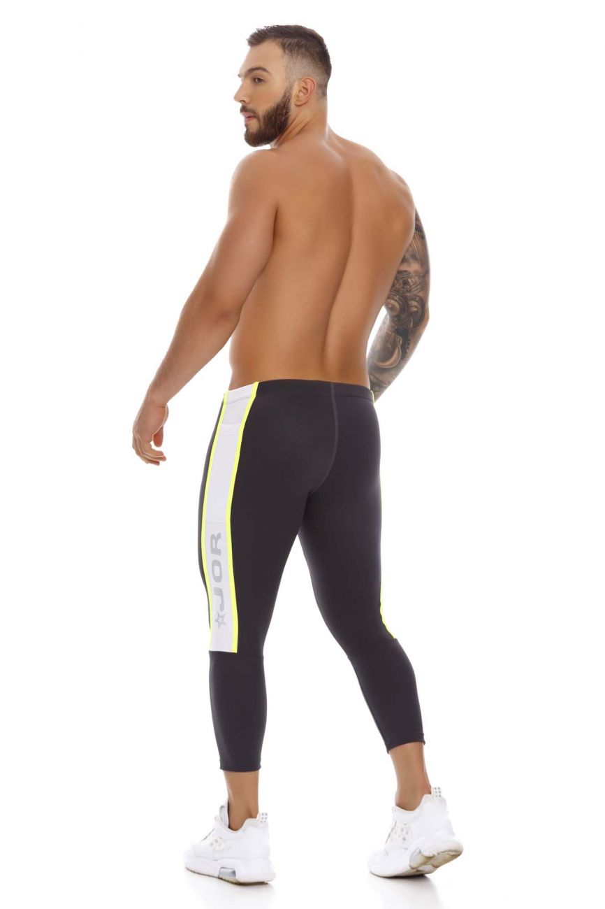 JOR 1294 Biker Athletic Pants Gray