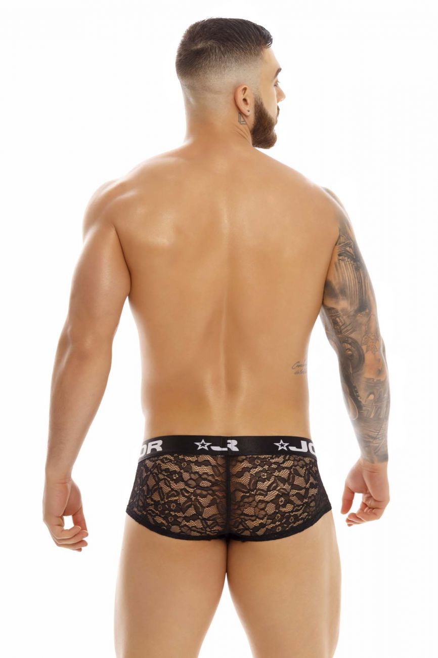 JOR 1378 Romance Lace Trunks Black