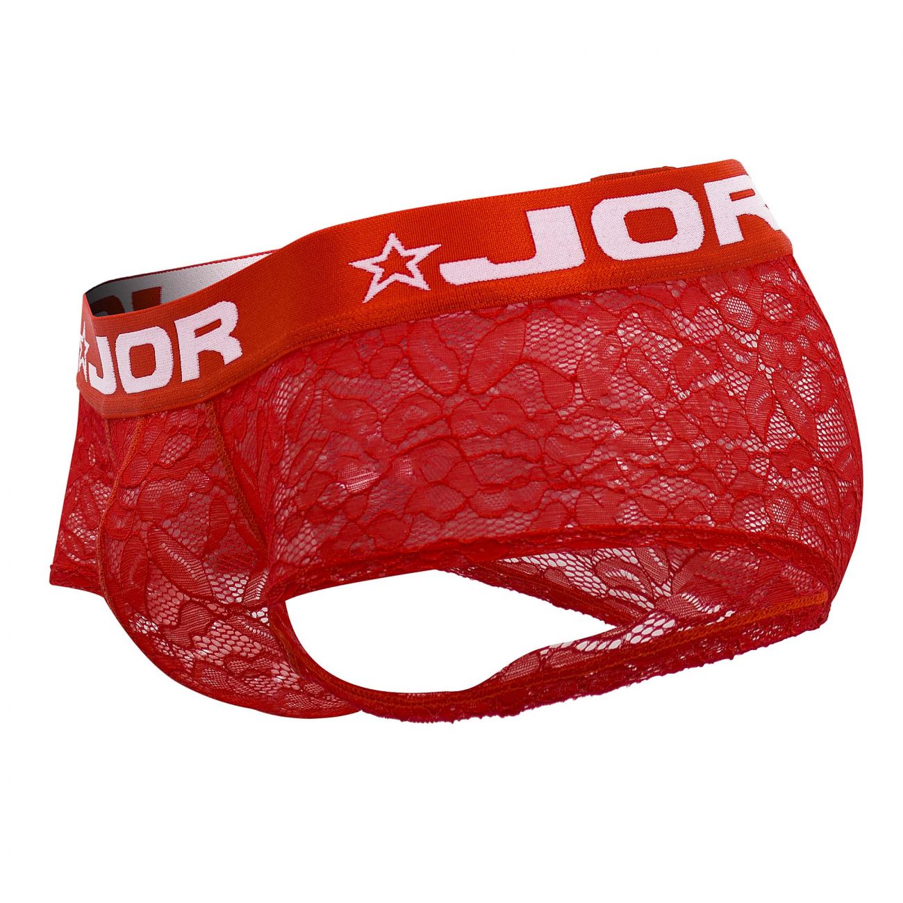 JOR 1378 Romance Lace Trunks Red