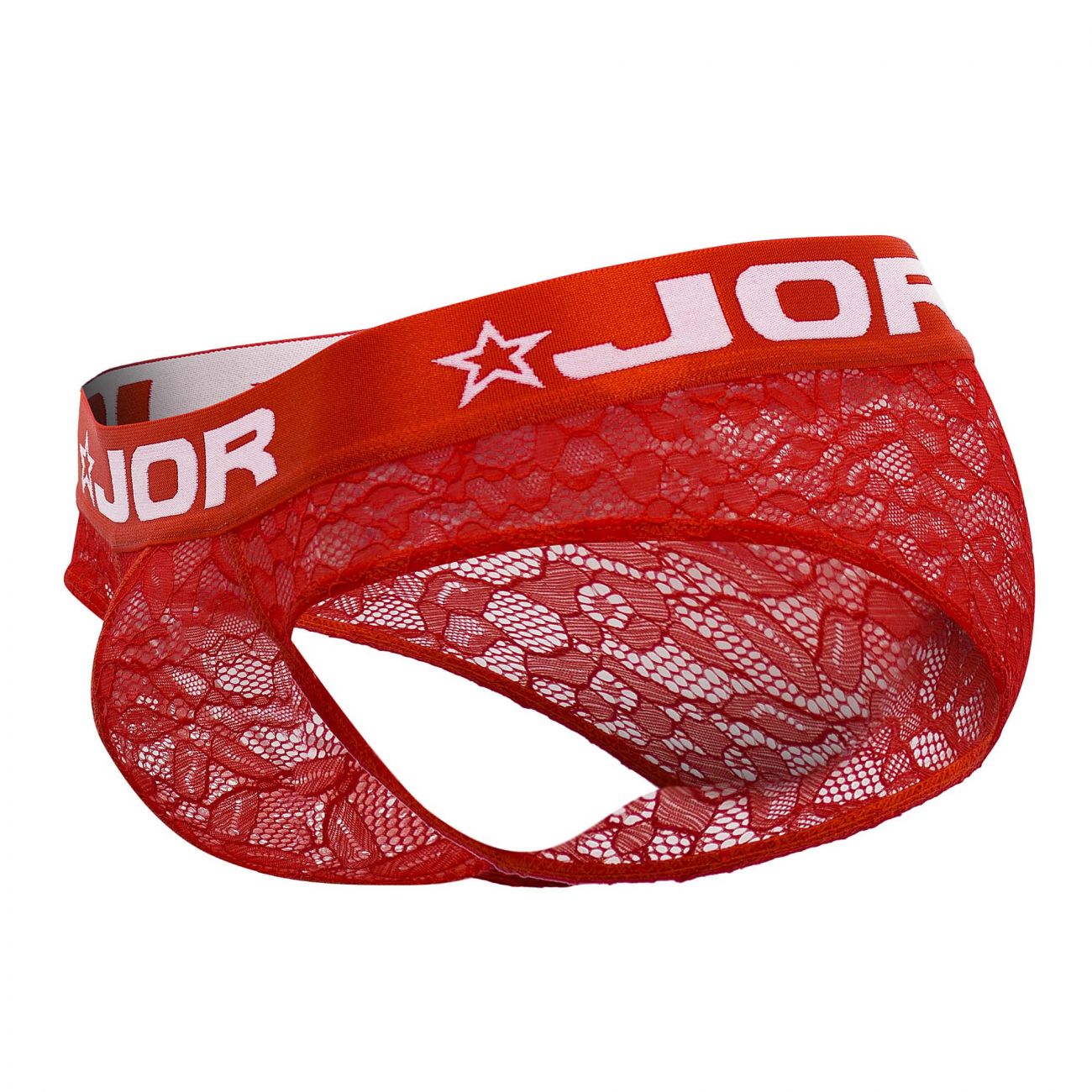 JOR 1379 Romance Lace Briefs Red