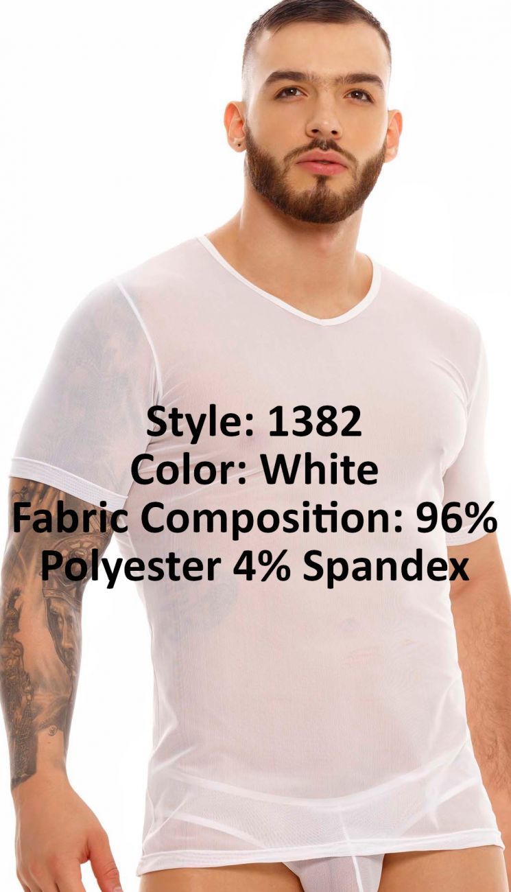 JOR 1382 Brave Mesh T-Shirt White