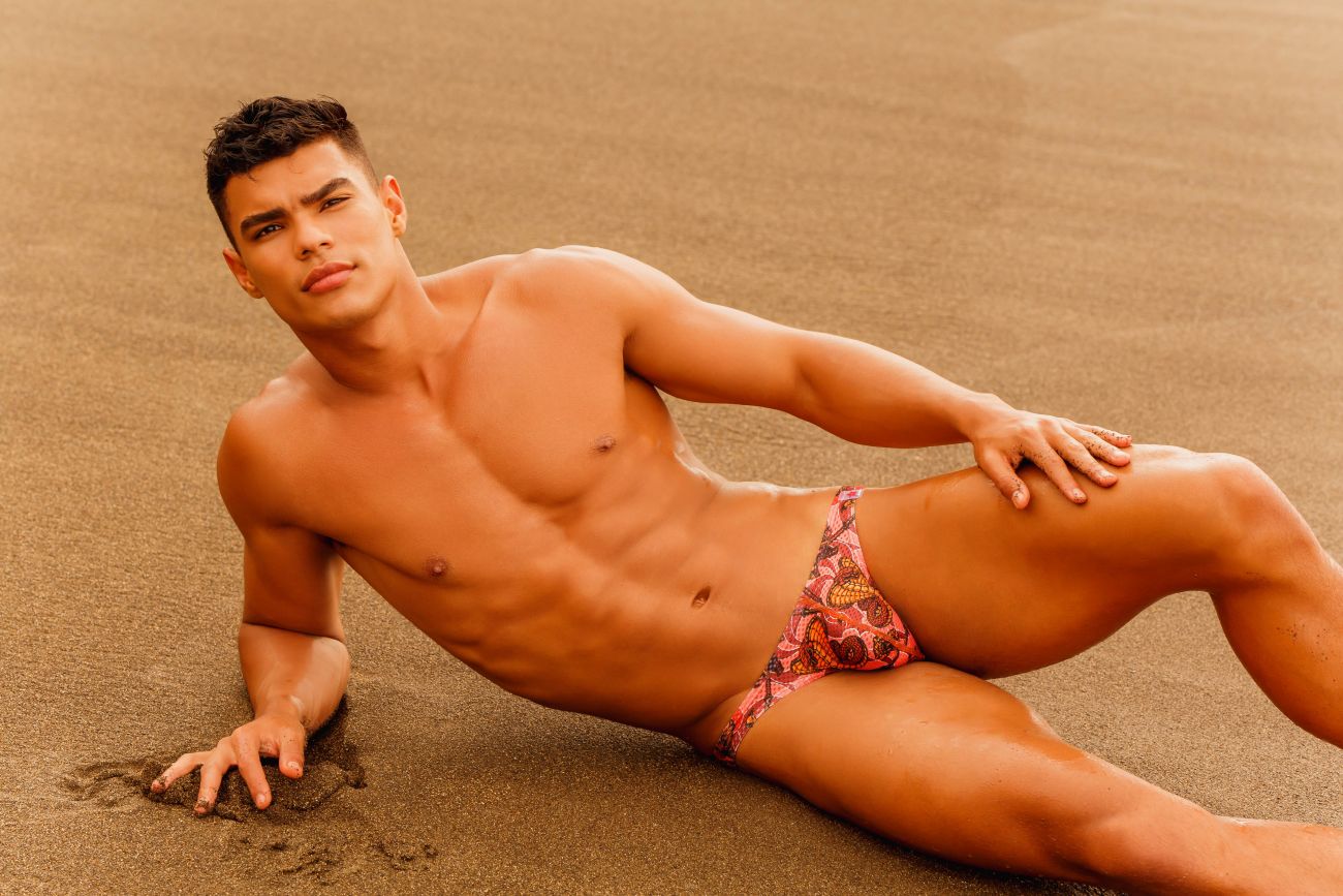 JOR 1520 Warrior Bikini Coral Printed