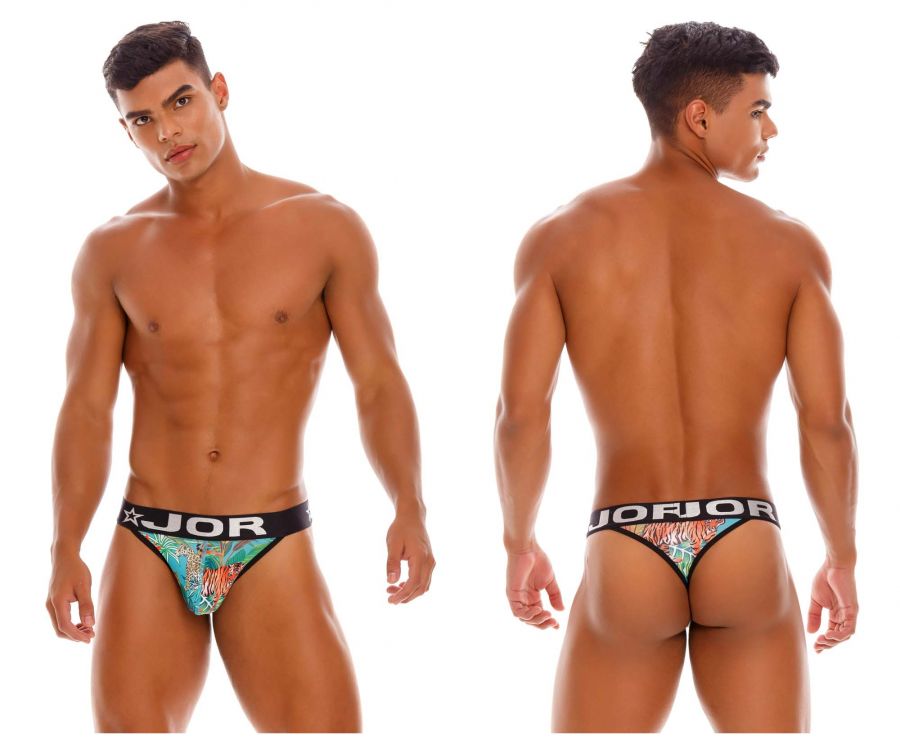 JOR 1536 Indie Thongs Green Printed