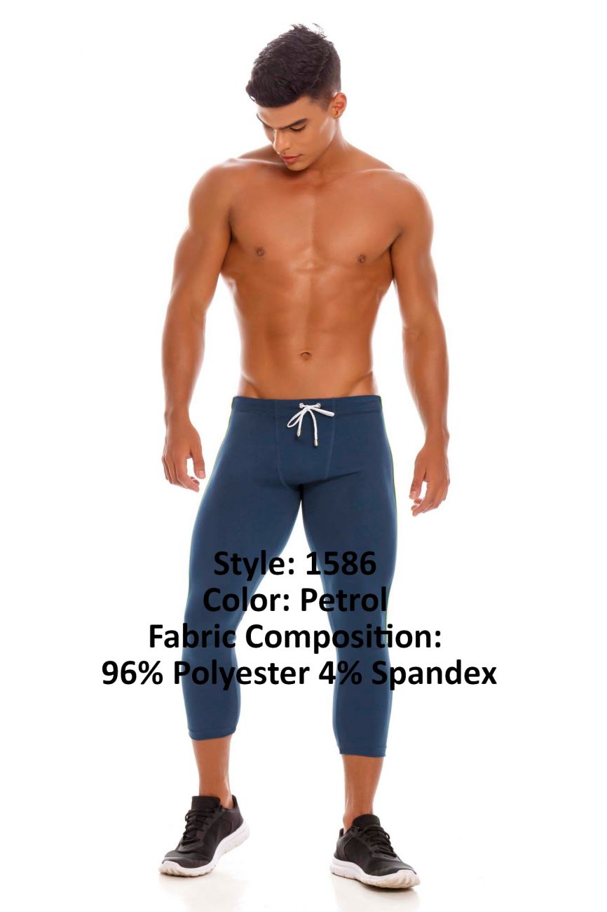 JOR 1586 Biker Athletic Pants Petrol