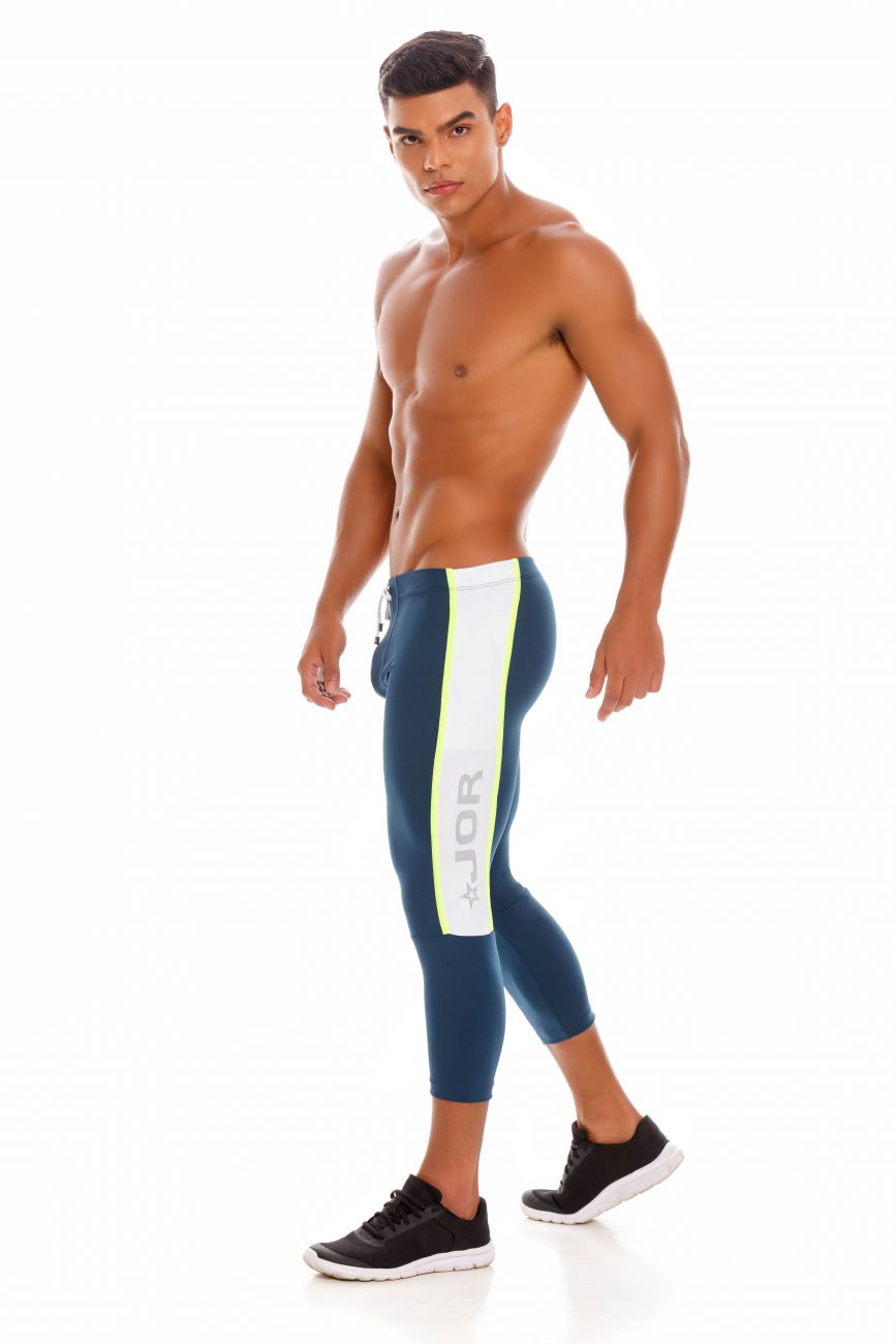 JOR 1586 Biker Athletic Pants Petrol