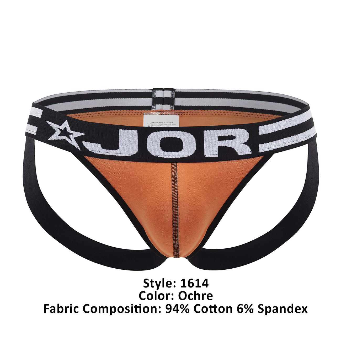 JOR 1614 Varsity Jockstrap Ochre