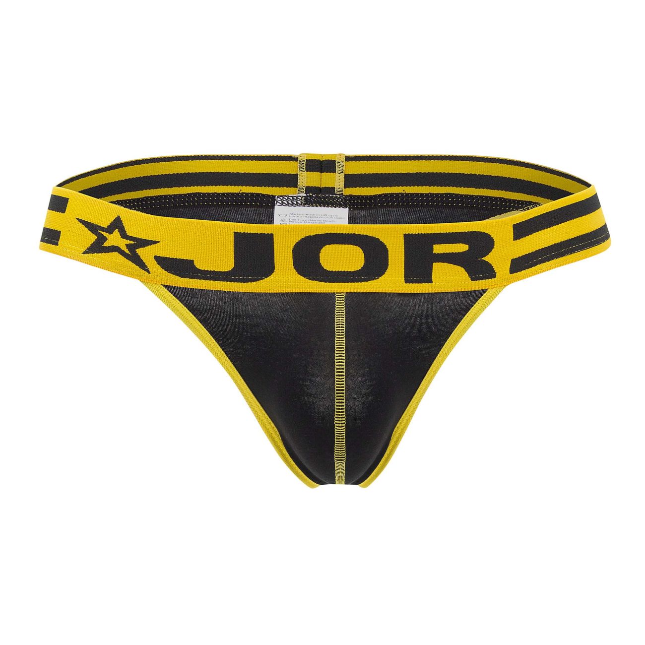 JOR 1615 Varsity Thongs Black