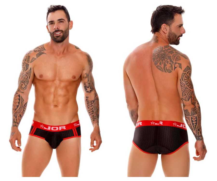 JOR 1635 Electro Briefs Pink & Black