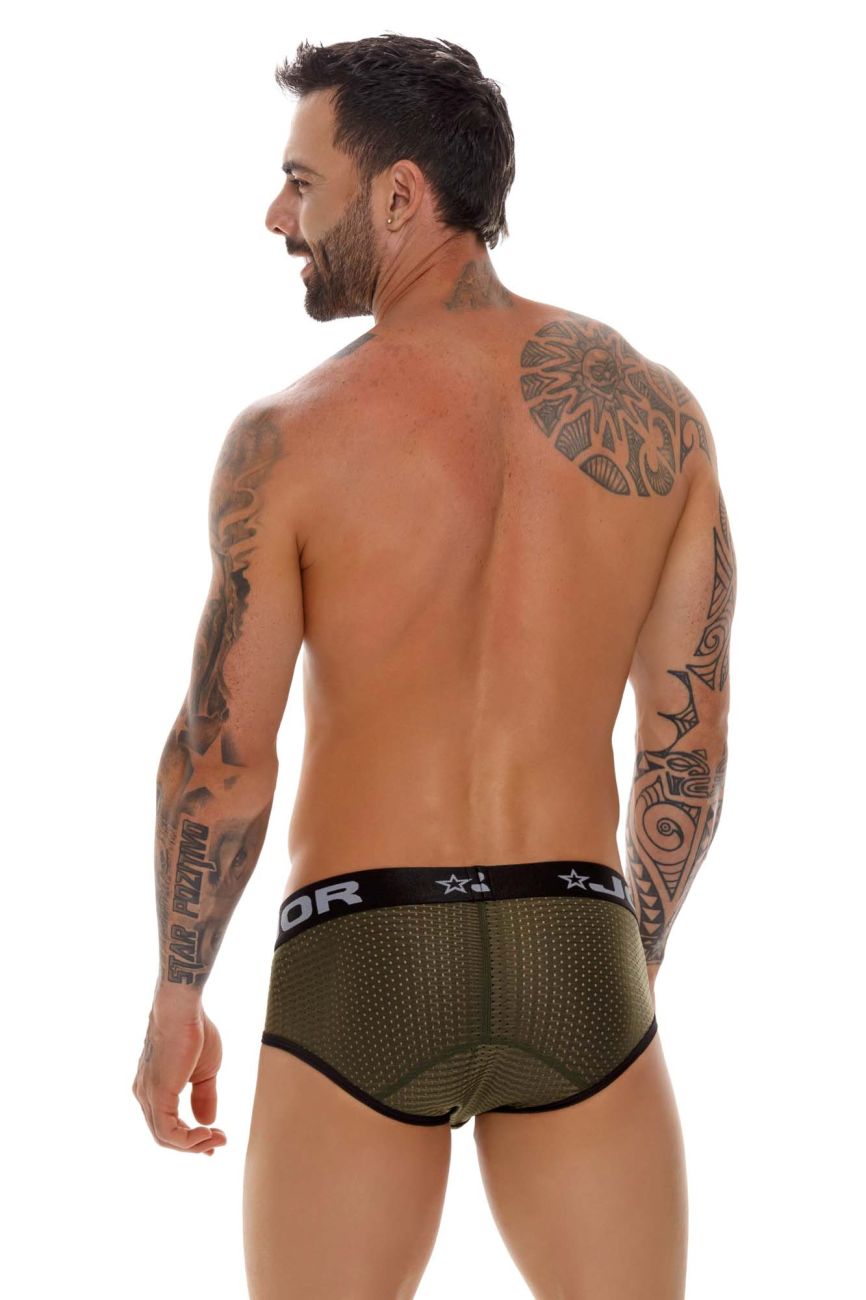 JOR 1635 Electro Briefs Green & Black