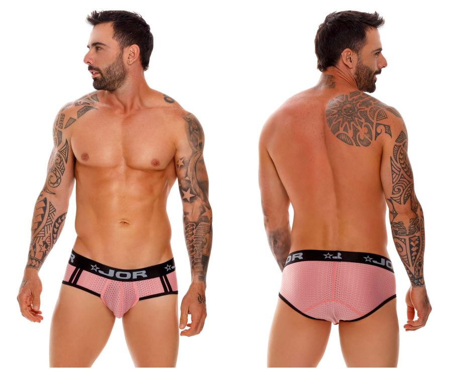 JOR 1635 Electro Briefs Pink & Black