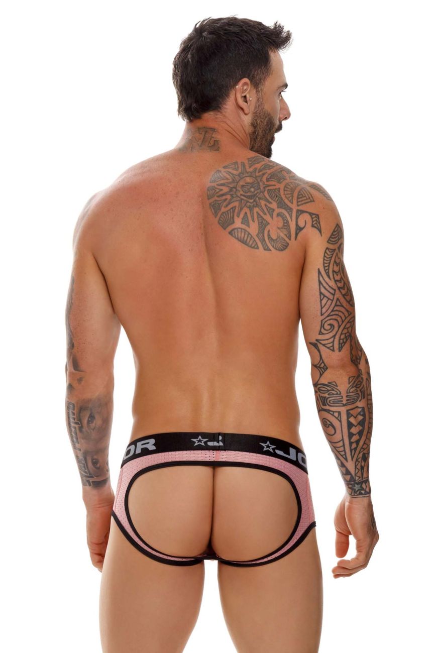 JOR 1636 Electro Jockstrap Pink & Black