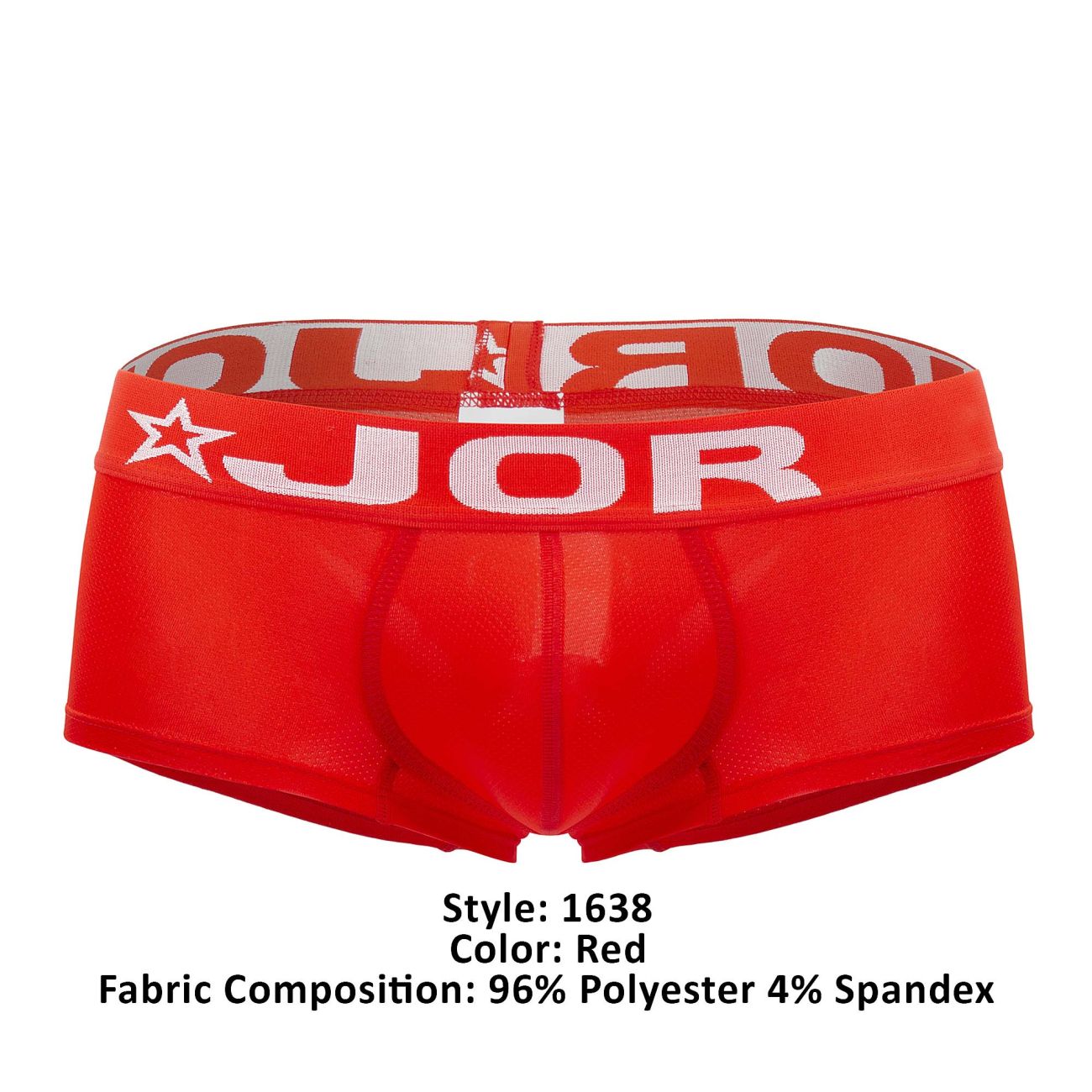 JOR 1638 Galo Trunks Red
