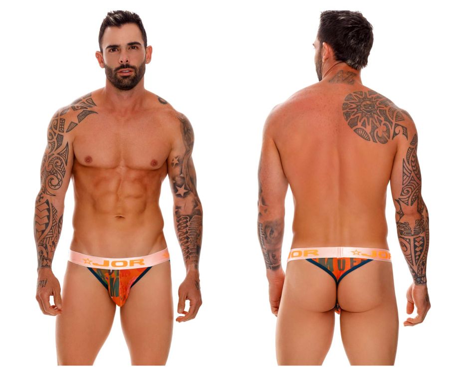 JOR 1646 DF Thongs Mexican Night Dancing Printed