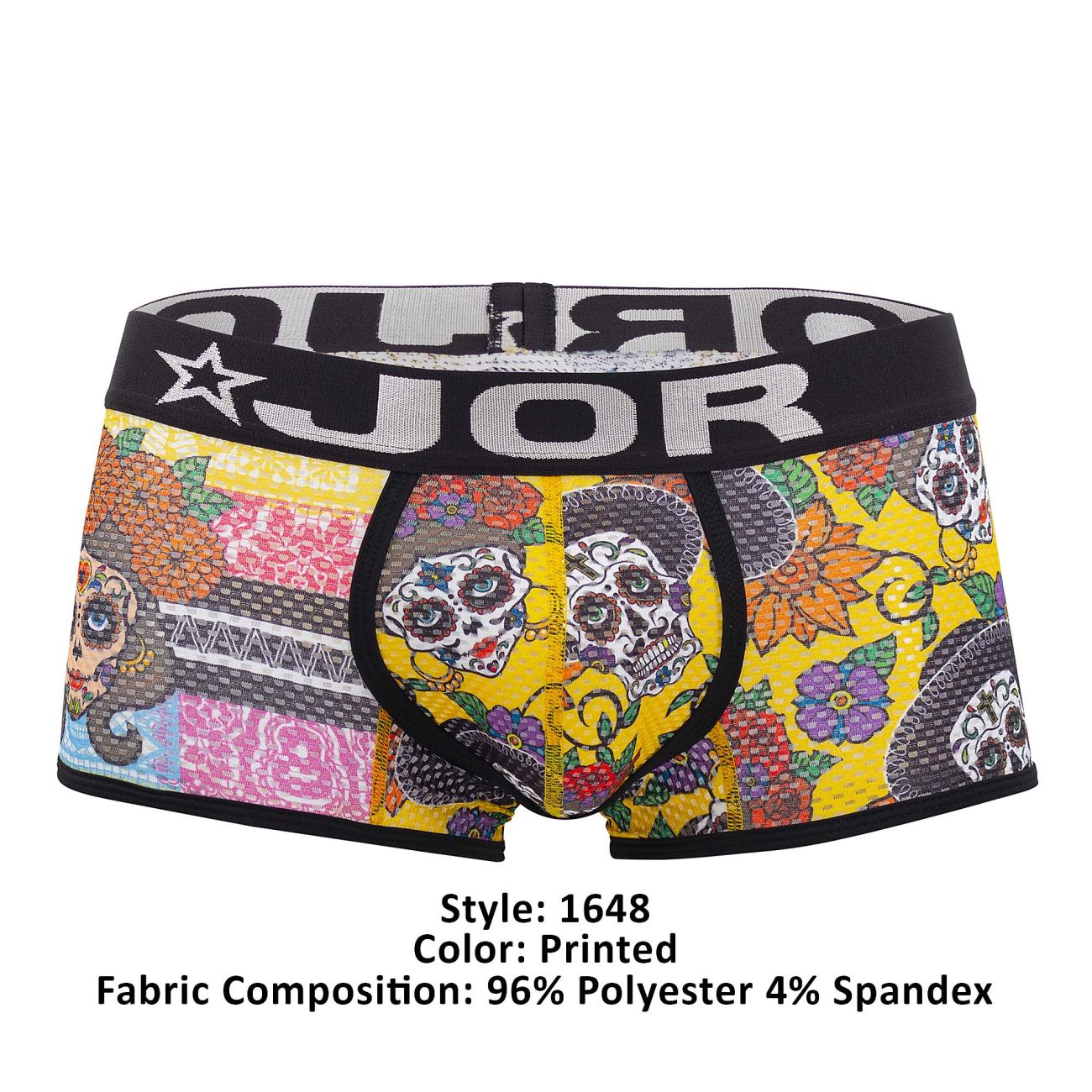 JOR 1648 Guadalupe Trunks Day of the Dead Printed