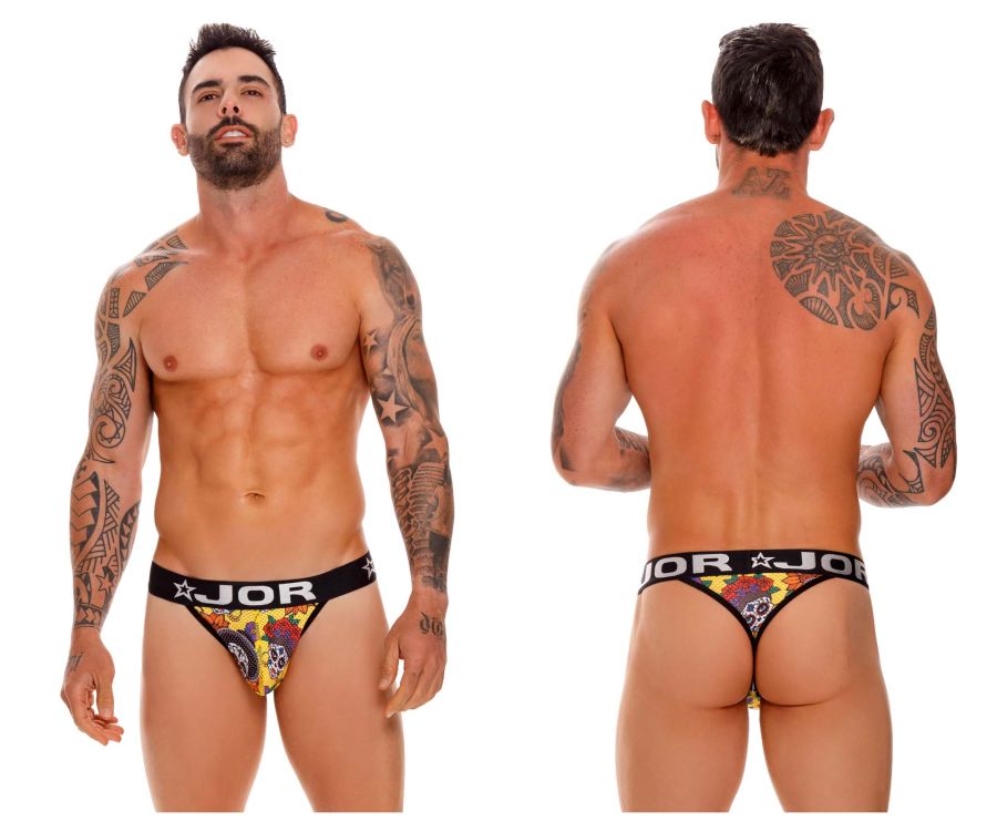 JOR 1651 Guadalupe Thongs Day of the Dead Printed