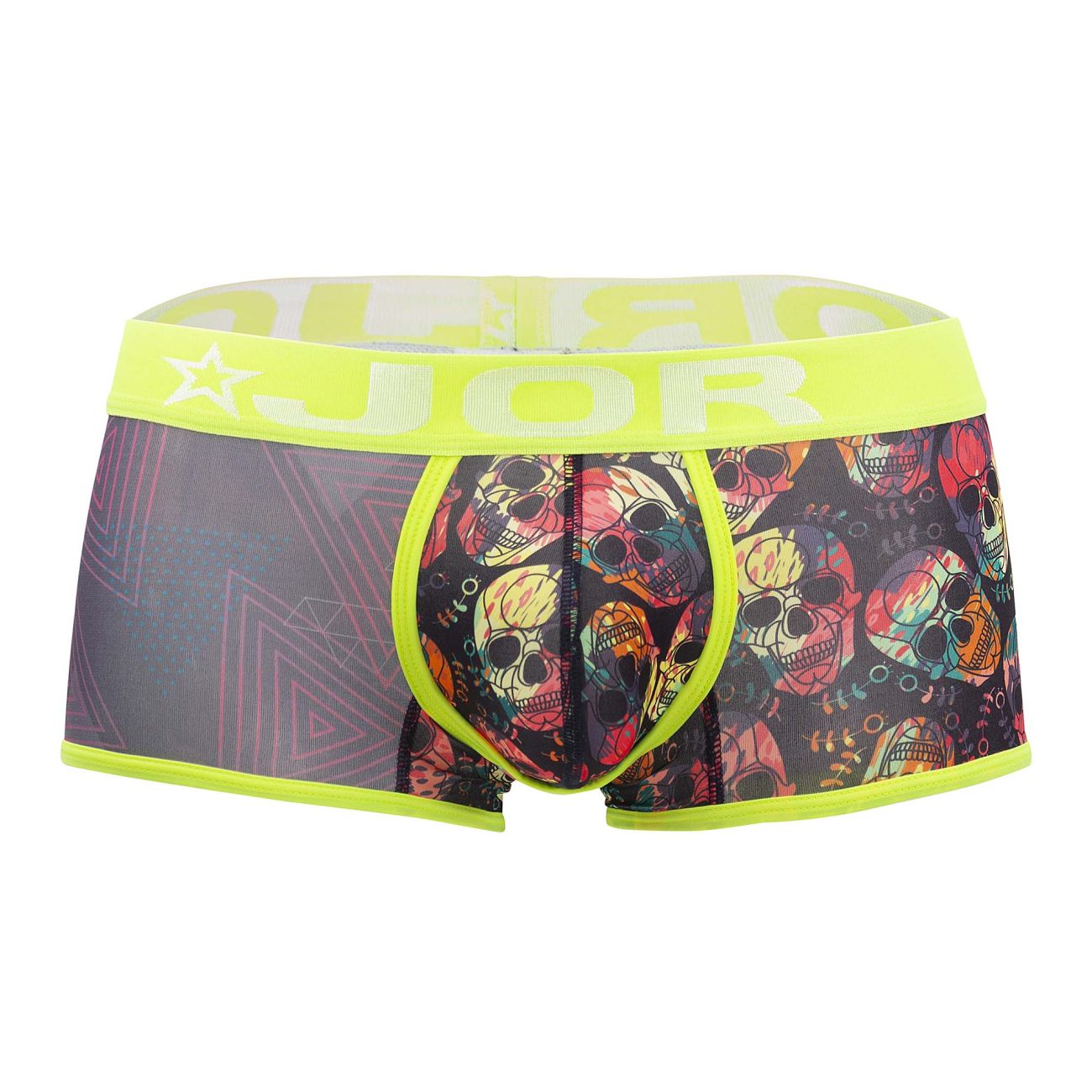JOR 1653 Rivera Trunks Skulls Printed