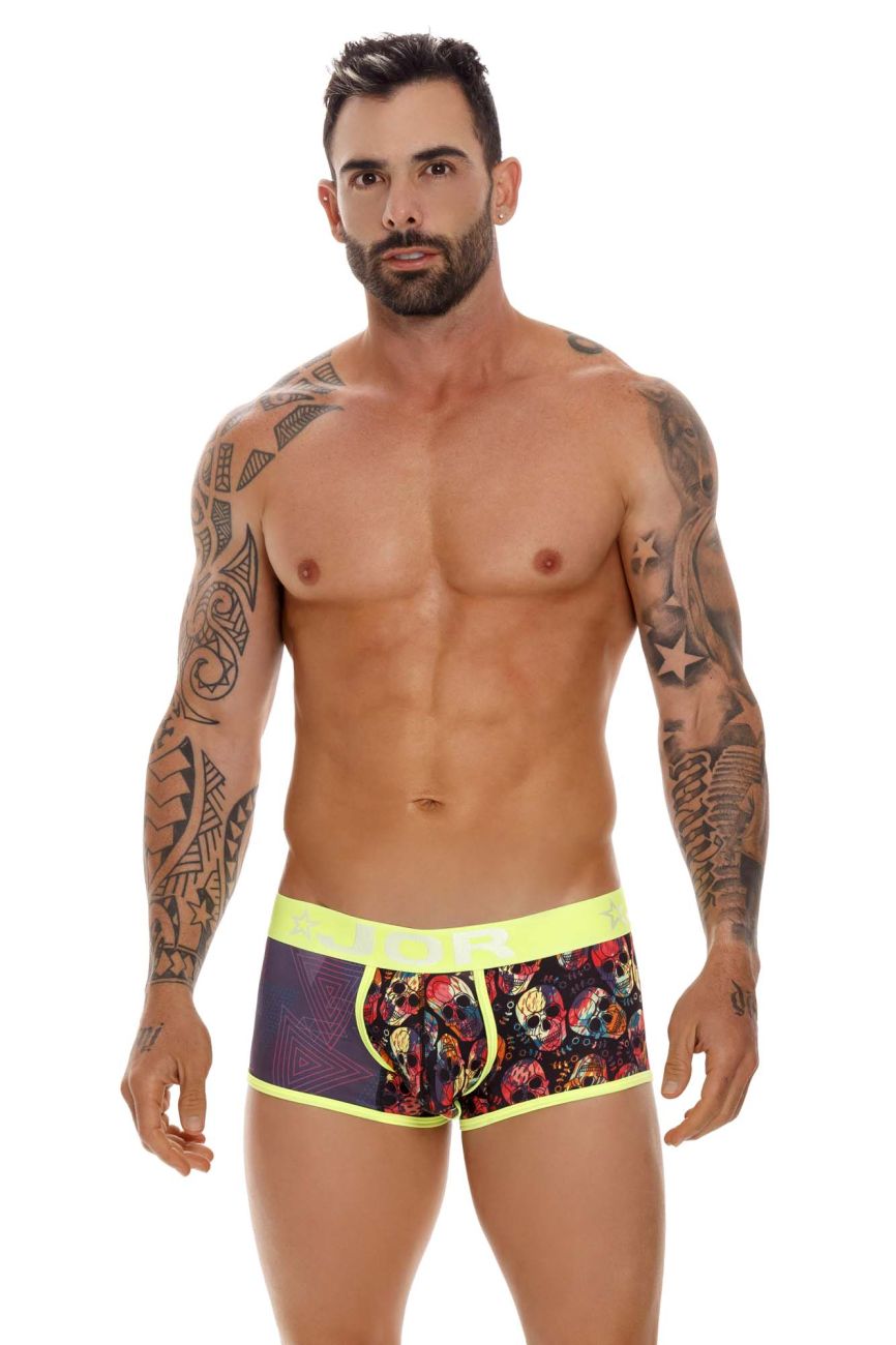 JOR 1653 Rivera Trunks Skulls Printed