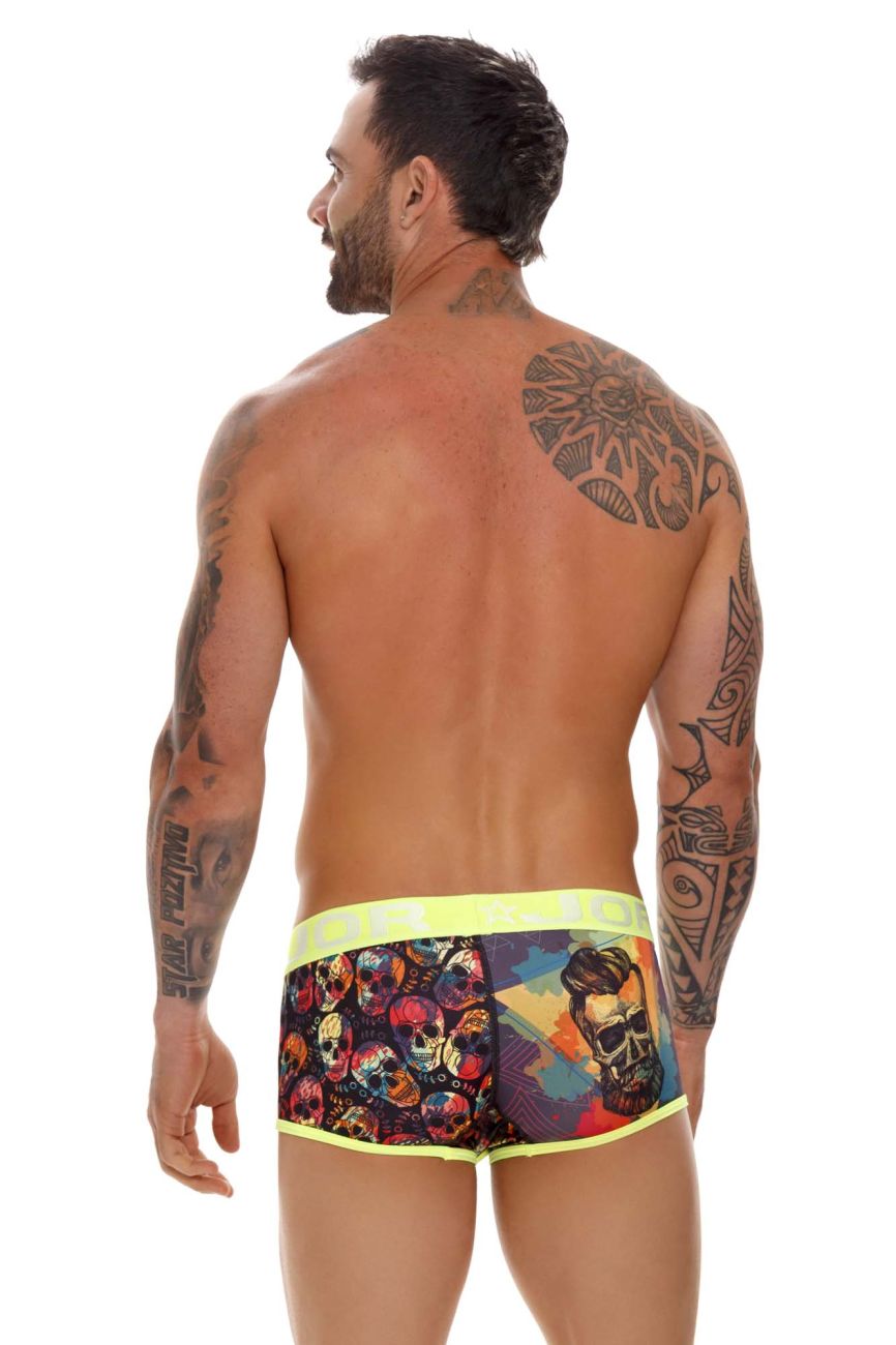 JOR 1653 Rivera Trunks Skulls Printed