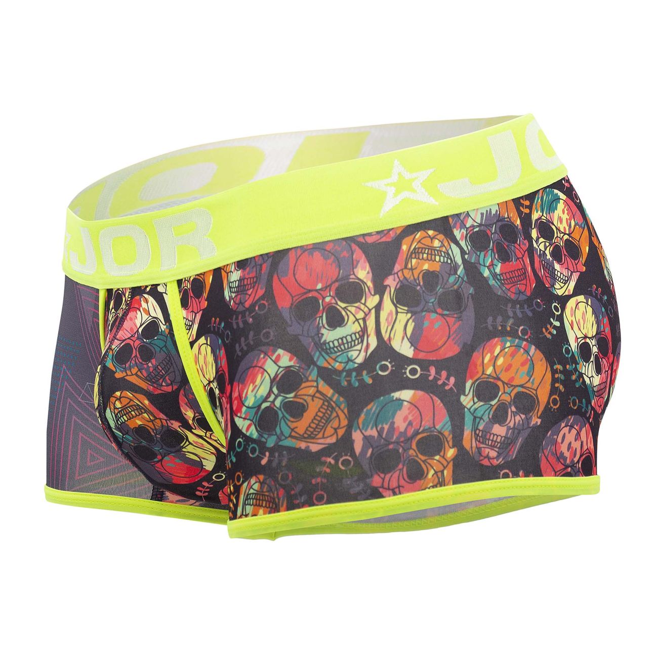 JOR 1653 Rivera Trunks Skulls Printed