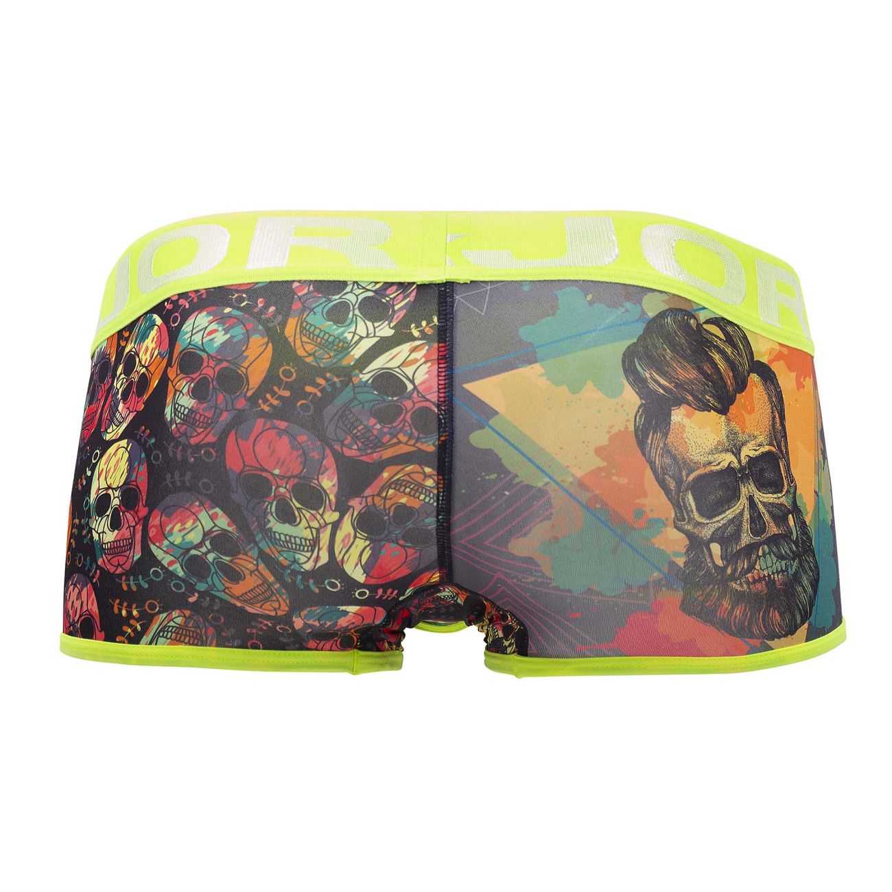 JOR 1653 Rivera Trunks Skulls Printed