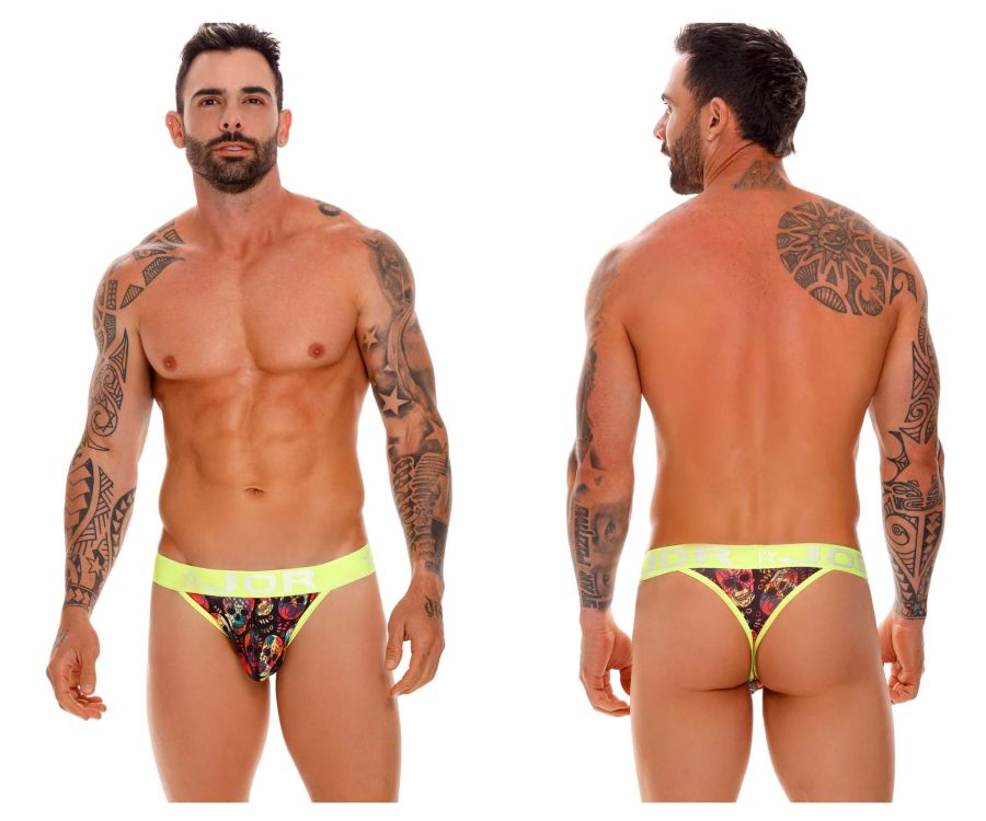 JOR 1656 Rivera Thongs Skulls Printed