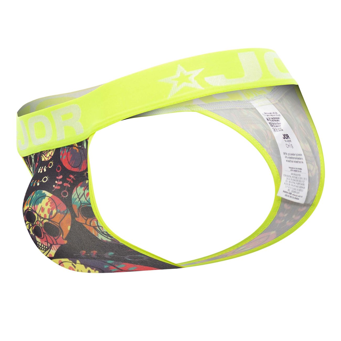 JOR 1656 Rivera Thongs Skulls Printed