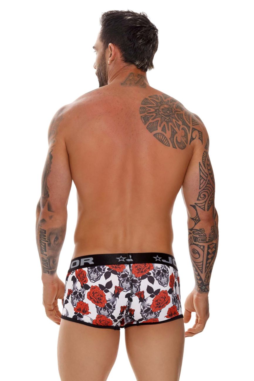 JOR 1658 Jalisco Trunks Skulls & Rose Printed