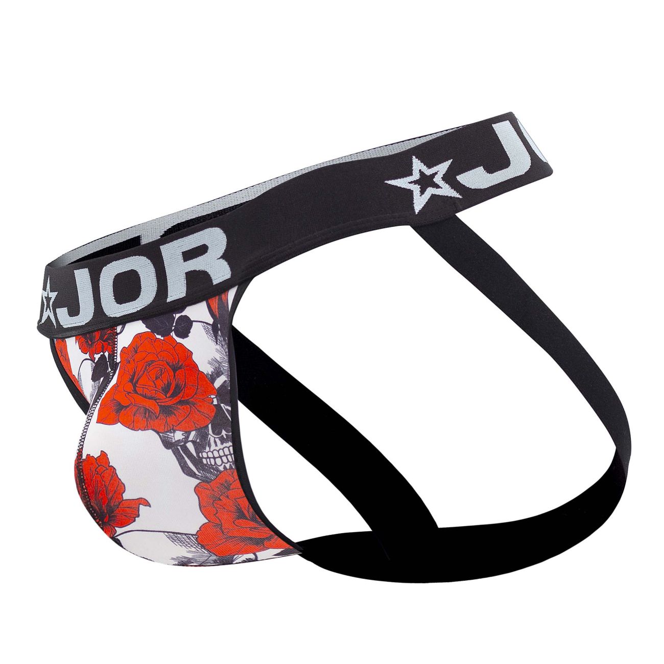 JOR 1660 Jalisco Jockstrap Skulls & Roses