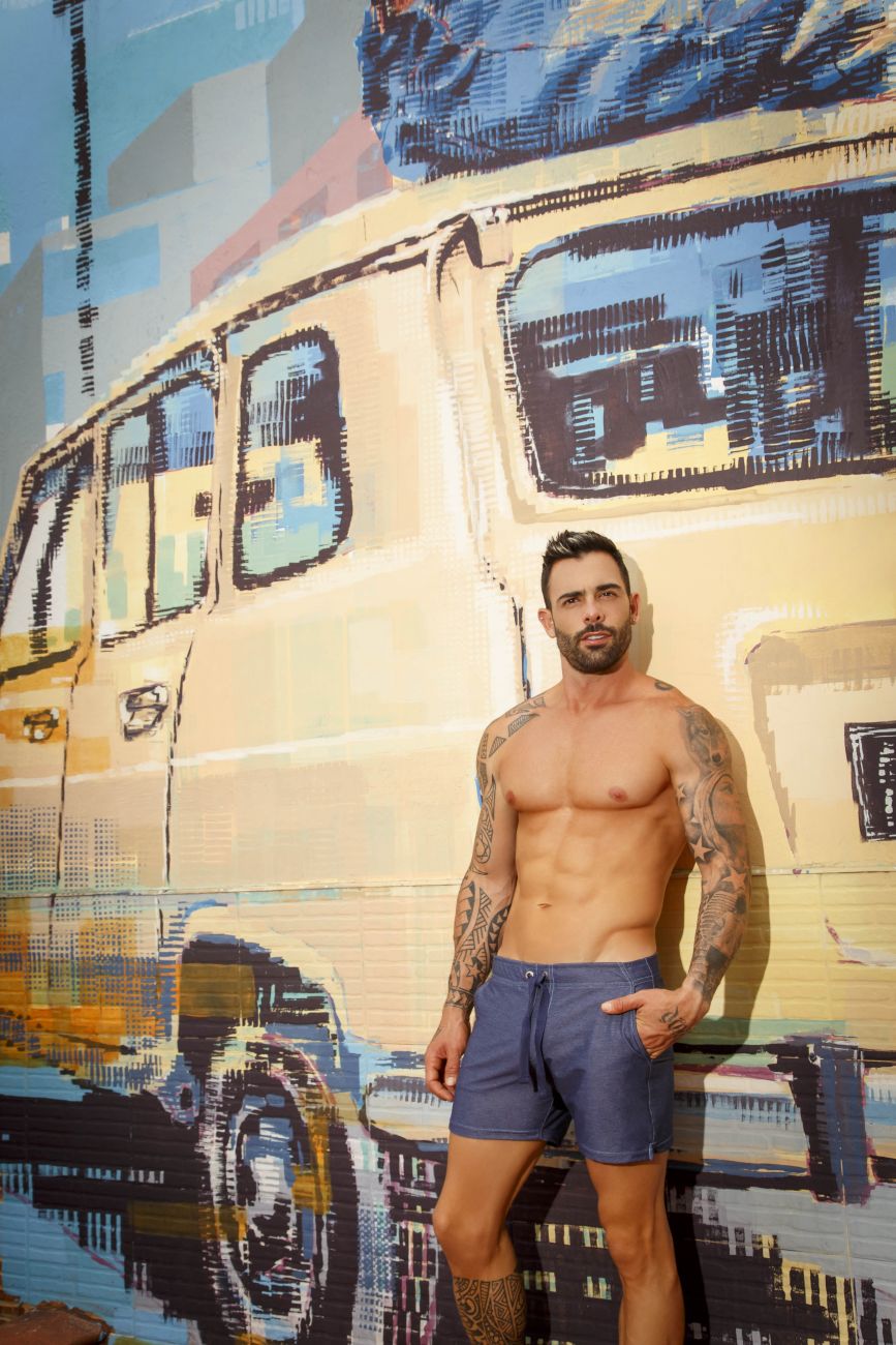 JOR 1688 Bombay Athletic Shorts Blue