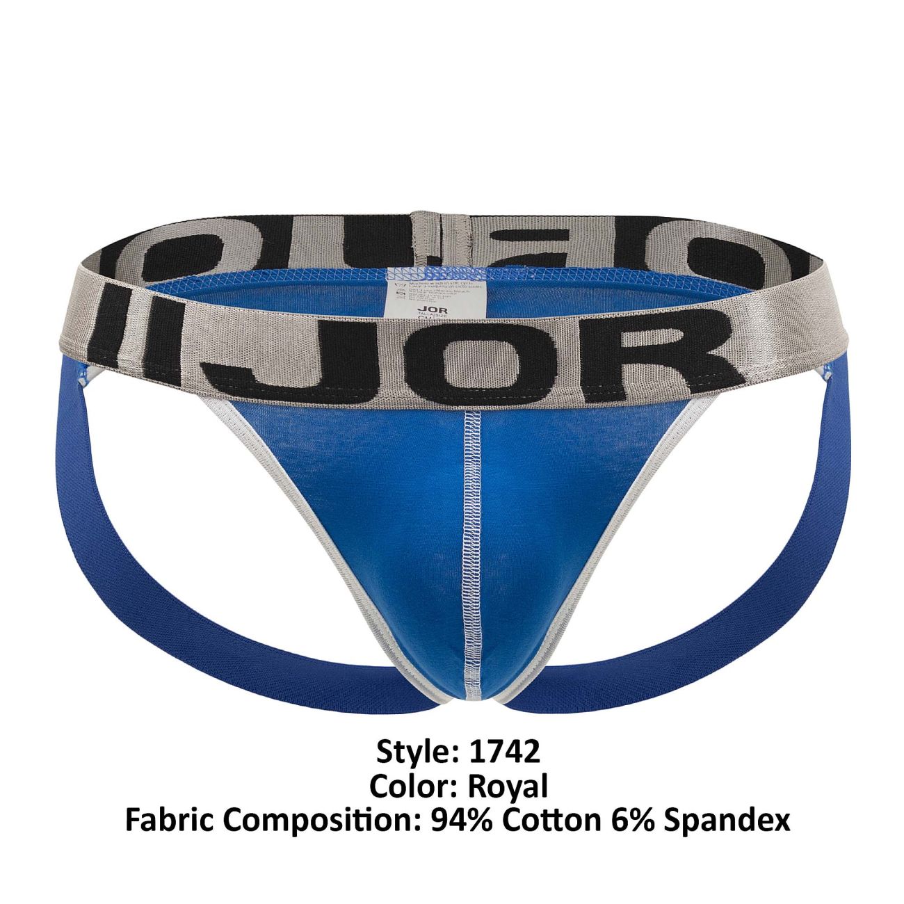 JOR 1742 Riders Jockstrap Royal