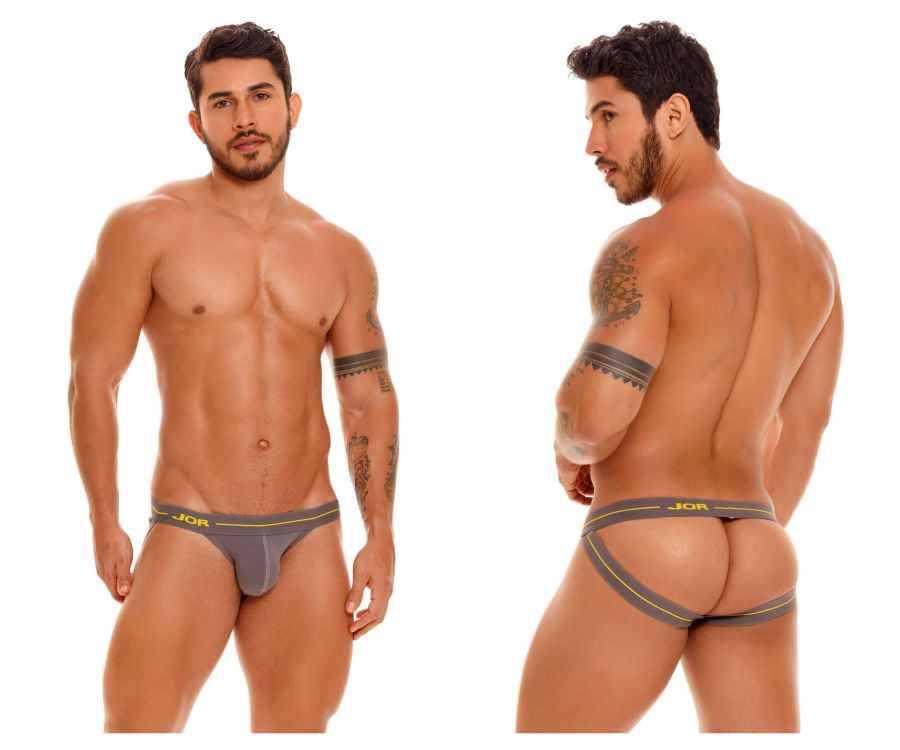 JOR 1838 Daily Jockstrap Gray