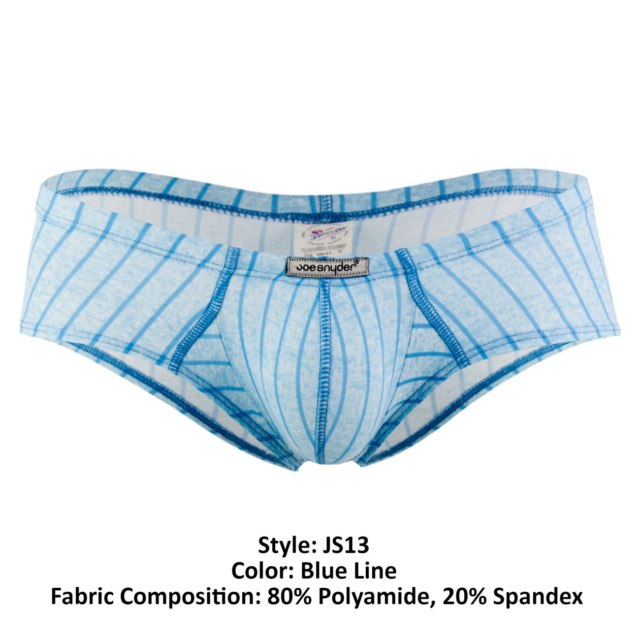 Joe Snyder JS13 Cheek Boxer Blue Line