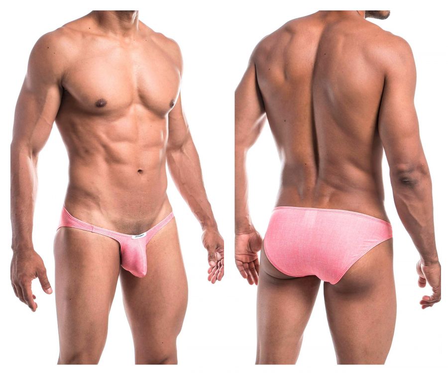 Joe Snyder JSBUL04-Denim Denim Bulge Full Bikini Red Denim