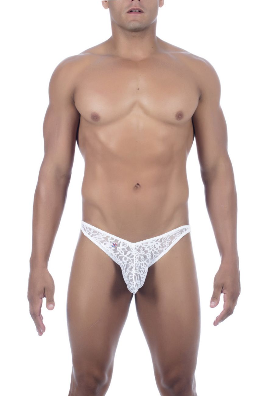 Joe Snyder JSMBUL01 Maxibulge Bikini White Lace